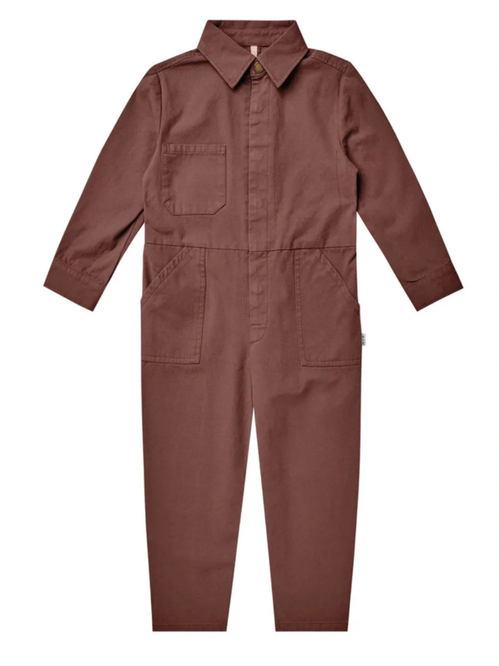 Rylee + Cru Rustic Brown Utility Jumpsuit